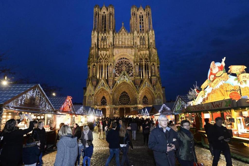 Comfortable, Cozy, Chill, Spacious, Near Cathedral Reims Extérieur photo